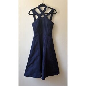 Ralph Lauren Collection Purple Label Dress Blue 2019 Sample